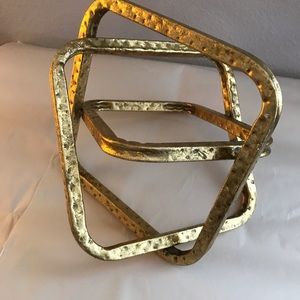 Gold color Square Knot